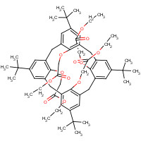 97600-39-0 4-tert-Butylcalix[4]arenetetraacetic acid tetraethyl ester chemical structure