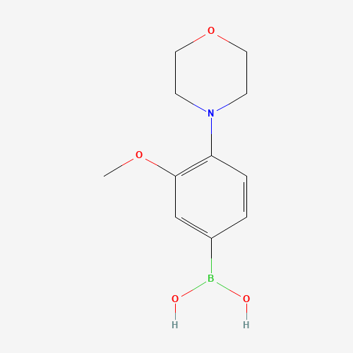 1228182-92-0 3-Methoxy-4-(Morpholin-4-yl)phenylboronic acid chemical structure