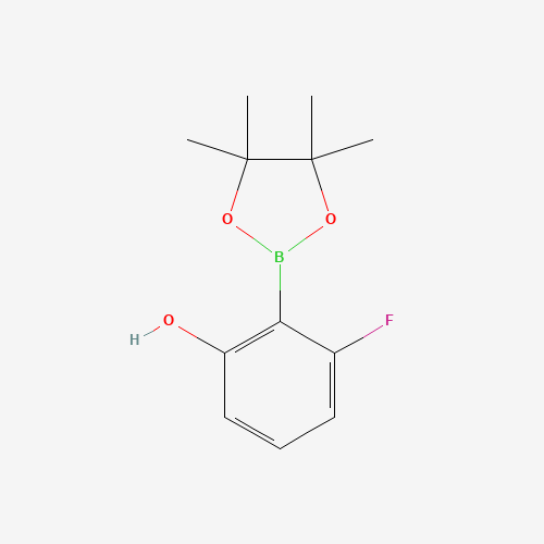 1534369-41-9 2-Fluoro-6-hydroxybenzeneboronic acid pinacol ester chemical structure