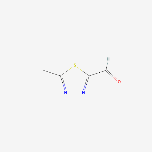 61018-49-3 5-methyl-1,3,4-thiadiazole-2-carbaldehyde chemical structure
