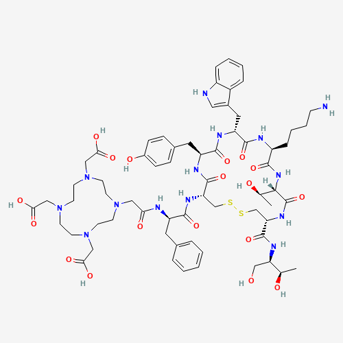 204318-14-9 DOTA-[TYR3]-OCTREOTIDE chemical structure