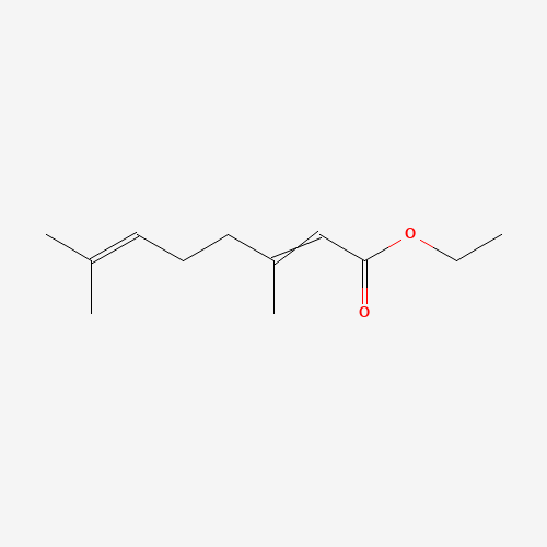 13058-12-3 2,6-Octadienoic acid, 3,7-dimethyl-, ethyl ester chemical structure