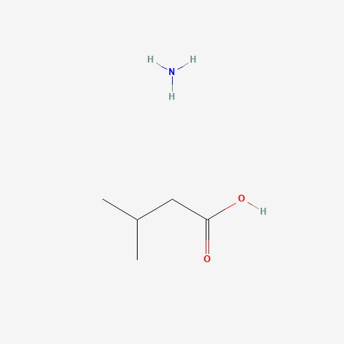 7563-33-9 azane;3-methylbutanoic acid chemical structure