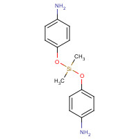 1223-16-1 4-[(4-aminophenoxy)-dimethylsilyl]oxyaniline chemical structure