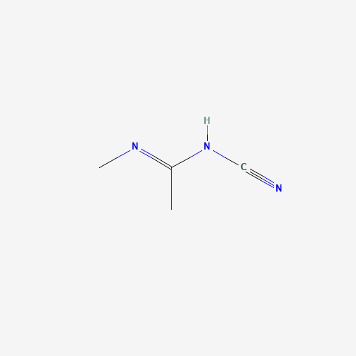 56563-12-3 N-Cyano-N-methylacetamidine chemical structure