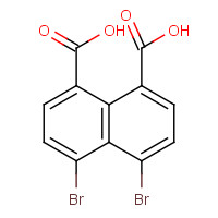 13577-26-9 4,5-dibromonaphthalene-1,8-dicarboxylic acid chemical structure