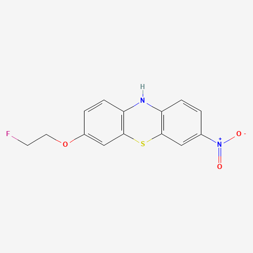 1393520-04-1 2-(2-Fluoroethoxy)-8-Nitro-10H-Phenothiazine chemical structure