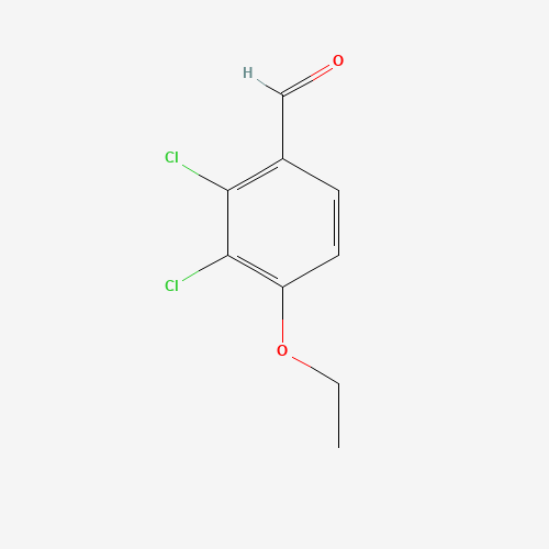 41827-92-3 2,3-dichloro-4-ethoxybenzaldehyde chemical structure