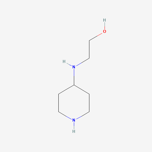 875229-91-7 2-(piperidin-4-ylamino)ethanol chemical structure