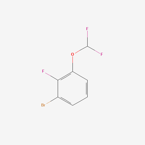 1242249-28-0 1-Bromo-3-(difluoromethoxy)-2-fluoro-benzene chemical structure