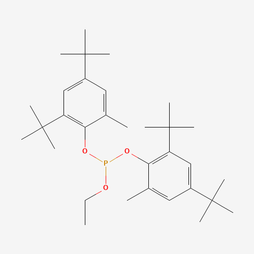 145650-60-8 bis(2,4-ditert-butyl-6-methylphenyl) ethyl phosphite chemical structure