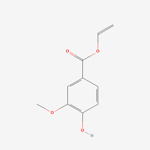 1277161-39-3 Benzoic acid, 4-hydroxy-3-methoxy-, ethenyl ester chemical structure