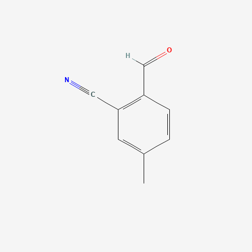 27613-33-8 2-formyl-5-methylbenzonitrile chemical structure