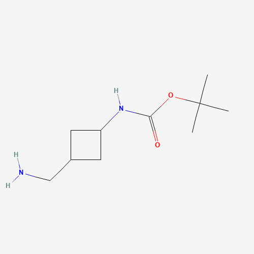 871014-28-7 tert-butyl N-[3-(aminomethyl)cyclobutyl]carbamate chemical structure