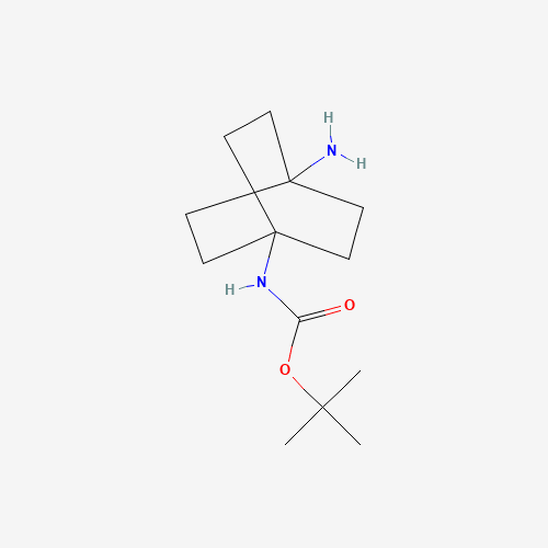 1630906-54-5 tert-butyl N-(1-amino-4-bicyclo[2.2.2]octanyl)carbamate chemical structure