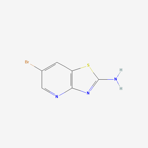 857970-06-0 6-bromo-[1,3]thiazolo[4,5-b]pyridin-2-amine chemical structure