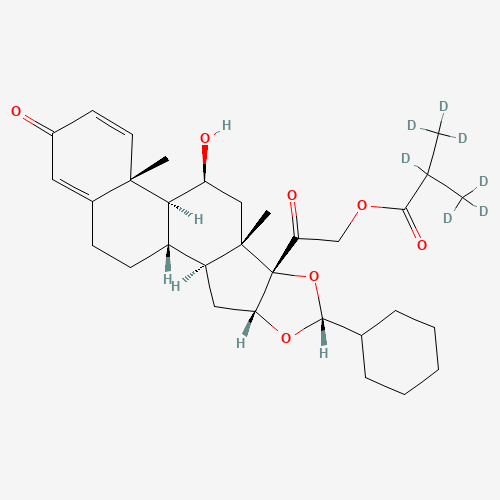 1225382-70-6 Ciclesonide D7 chemical structure