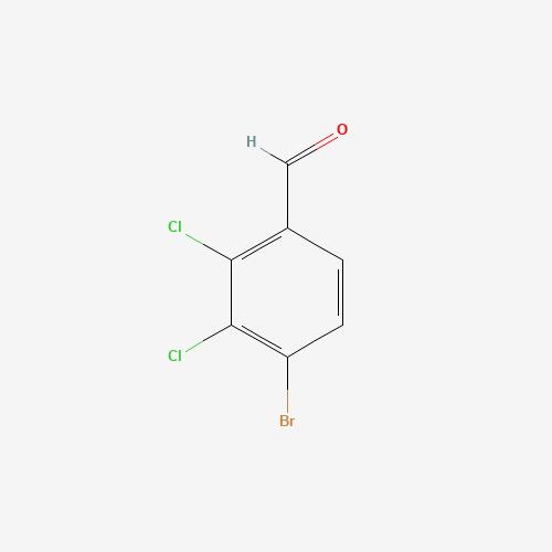 1349715-65-6 4-bromo-2,3-dichlorobenzaldehyde chemical structure