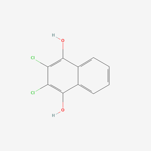 7474-86-4 2,3-dichloronaphthalene-1,4-diol chemical structure