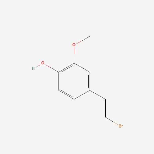 164788-88-9 4-(2-bromoethyl)-2-methoxyphenol chemical structure