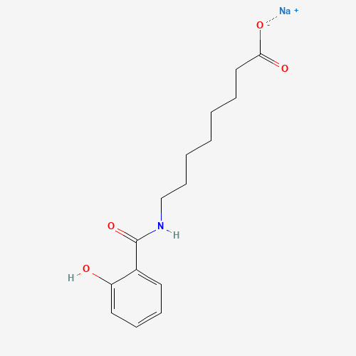 203787-91-1 sodium;8-[(2-hydroxybenzoyl)amino]octanoate chemical structure