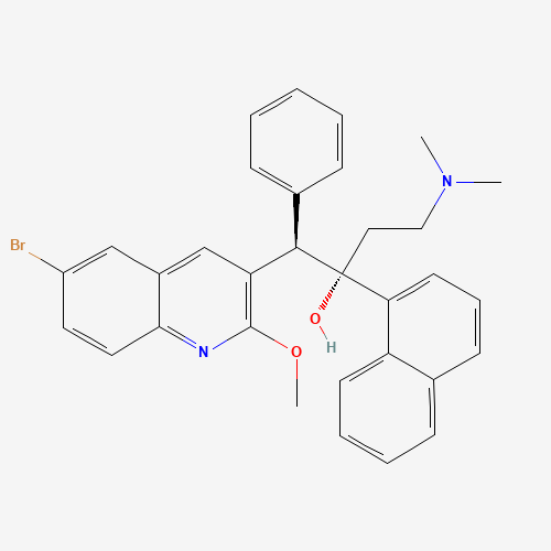 654653-93-7 (αR,βS)-rel-Bedaquiline chemical structure