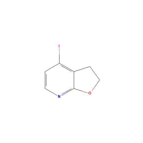 1620011-26-8 4-iodo-2,3-dihydrofuro[2,3-b]pyridine chemical structure