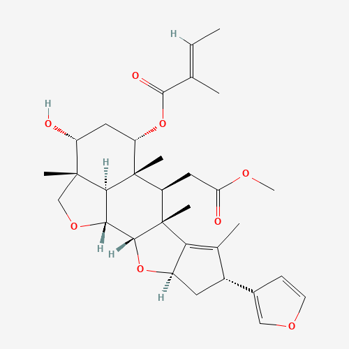 1110-56-1 3-deacetylsalannin chemical structure