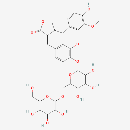106647-14-7 Matairesinol 4'-O-β-gentiobioside chemical structure