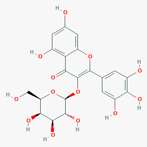 15648-86-9 Myricetin 3-O-galactoside chemical structure