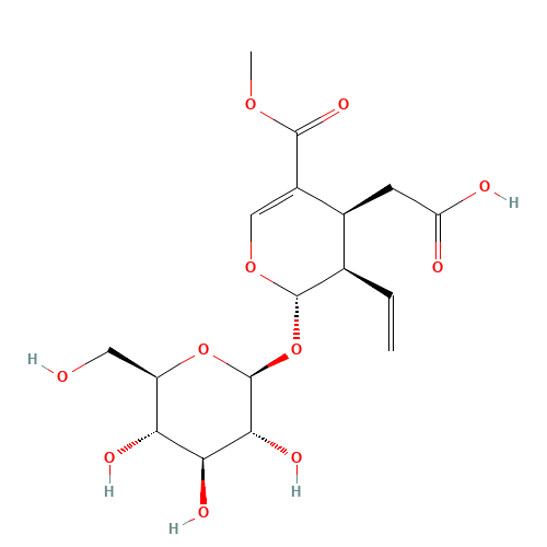 58822-47-2 Secoxyloganin chemical structure