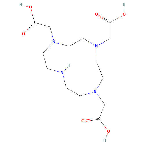 114873-37-9 1,4,7,10-Tetraazacyclododecane-1,4,7-triethanoic acid chemical structure