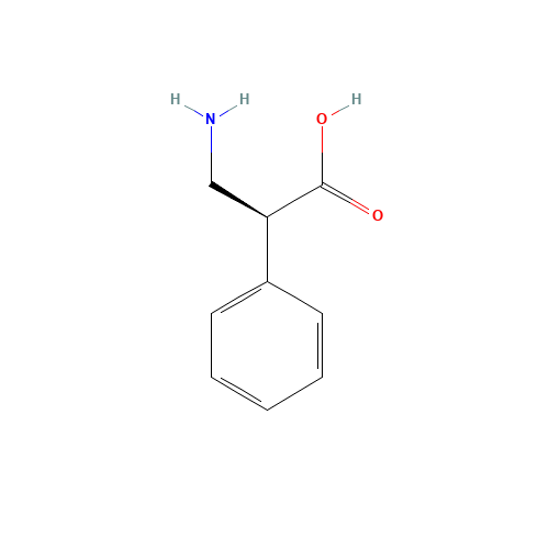 1076-51-3 (S)-3-aMino-2-phenylpropanoic acid chemical structure