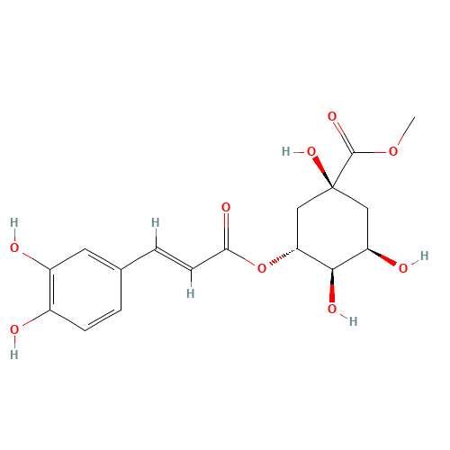 123483-19-2 3-O-Caffeoylquinic acid methyl ester chemical structure