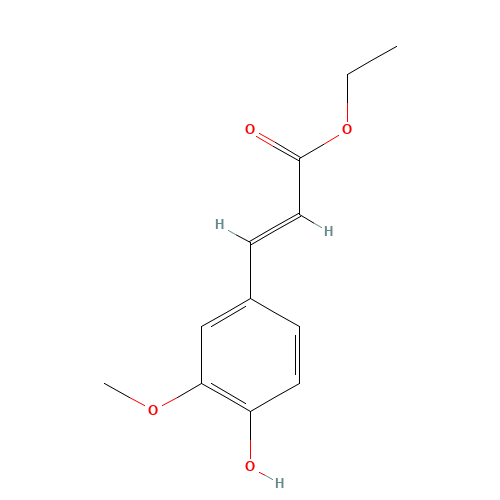 4046-02-0 Ethyl ferulate chemical structure