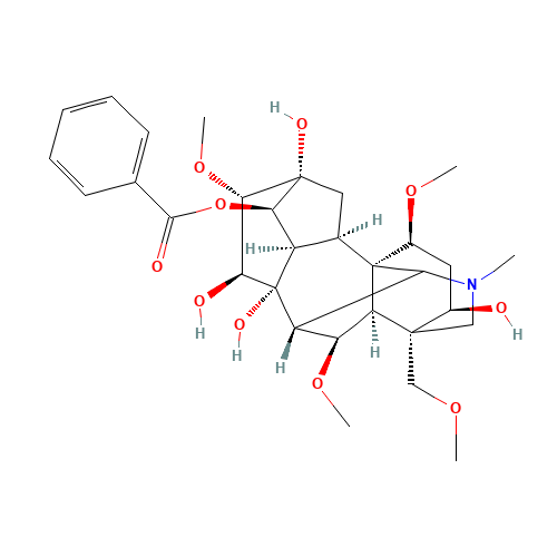 63238-67-5 Benzoylmesaconine chemical structure