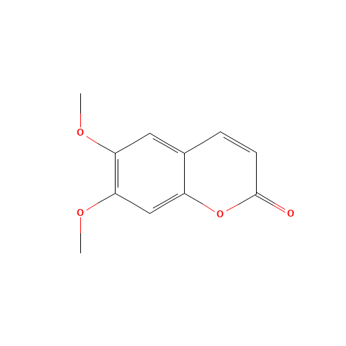 120-08-1 6,7-Dimethoxycoumarin chemical structure