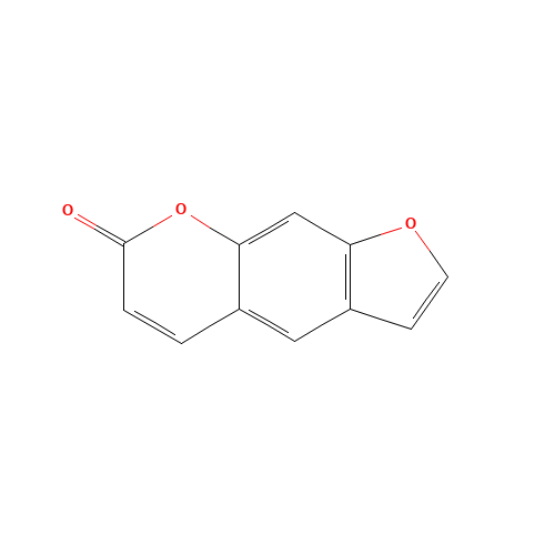 66-97-7 Psoralen chemical structure