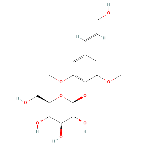 118-34-3 Eleutheroside B;Syringin chemical structure