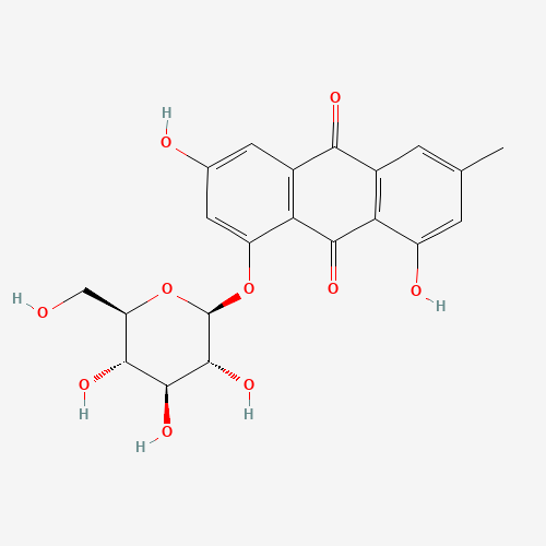 23313-21-5 Emodin-8-O-β-D-glucopyranoside chemical structure