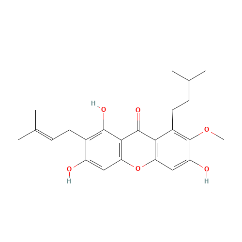 6147-11-1 Mangostin chemical structure