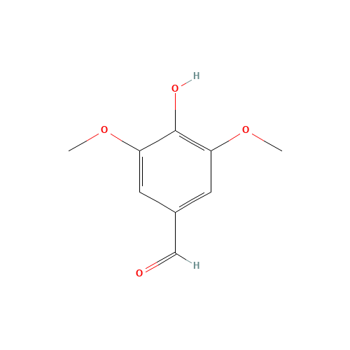 134-96-3 3,5-Dimethoxy-4-hydroxybenzaldehyde chemical structure