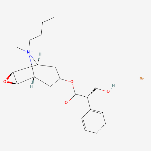 149-64-4 Scopolamine butylbromide chemical structure