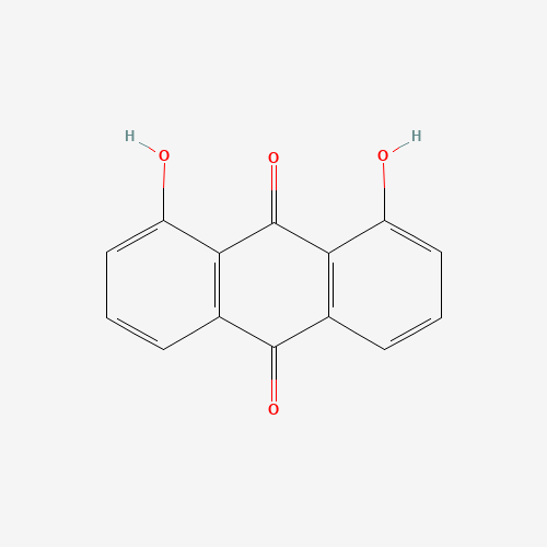 117-10-2 1,8-Dihydroxyanthraquinone chemical structure