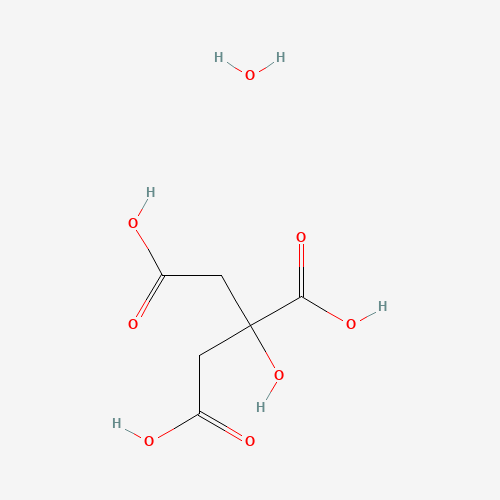 5949-29-1 Citric acid monohydrate chemical structure