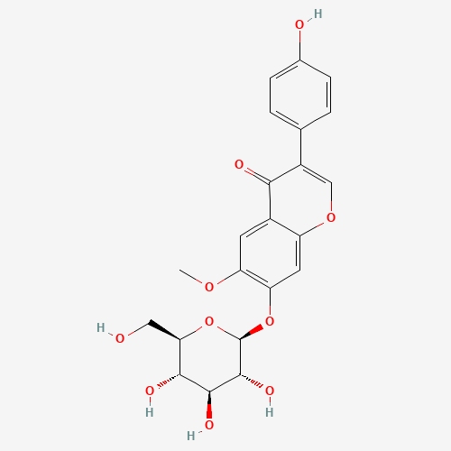 40246-10-4 Glycitin chemical structure