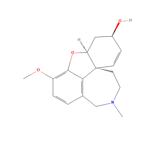 357-70-0 Galanthamine chemical structure