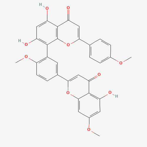 521-34-6 Sciadopitysin chemical structure