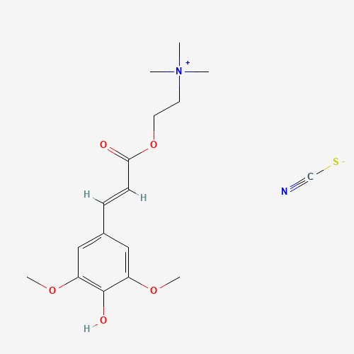 7431-77-8 Sinapine thiocyanate chemical structure