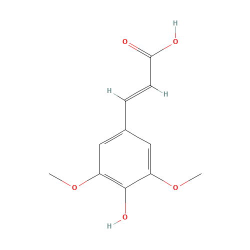 530-59-6 Sinapinic acid chemical structure
